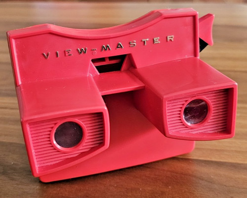 Vintage viewmaster red model - model, g