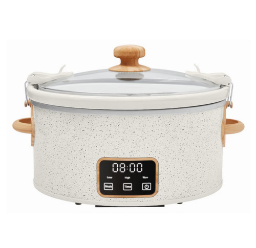 Quart portable linen speckle - portable,