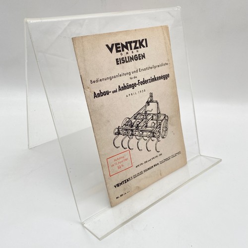 Ventzki tine harrow - tine, afe