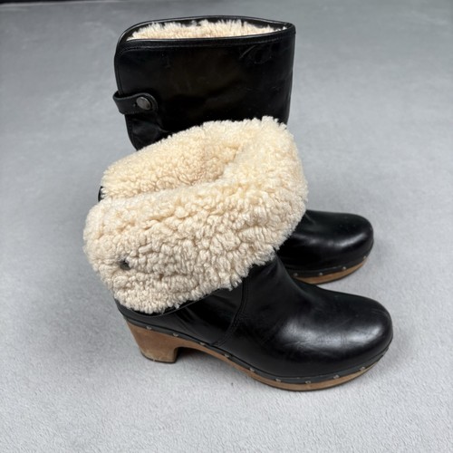 Ugg lynnea black - ugg, leather