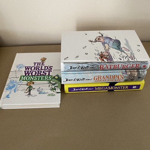 David walliams hardback book - walliams,