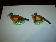 BESWICK PHEASANTS 767 GLOSS VERSION FIRST AND SECOND VERSIONS