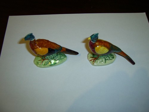 Beswick pheasants 767 gloss - beswick,