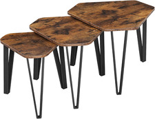 VASAGLE Nesting Coffee Table