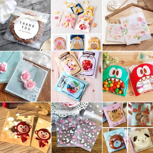 50pcs cute cello - cute, cellophane