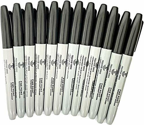 Black bold point tip - point,