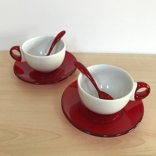 Guzzini coffee cup saucer - &,