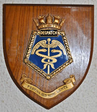 HMS Despatch wall shield