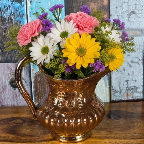 Wade jug pitcher vase gold - jug,