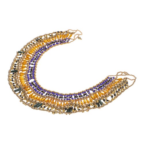 Egyptian style collar necklace - egyptian,