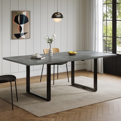 Extending dining table - extending,