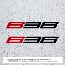 (2pcs) 636 Decals for ZX-6R