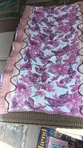 Hand made felted wool rug - made,
