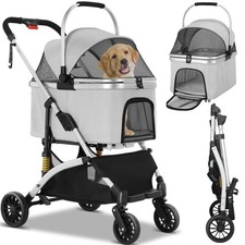 40kg XL Dog Stroller Pet Puppy