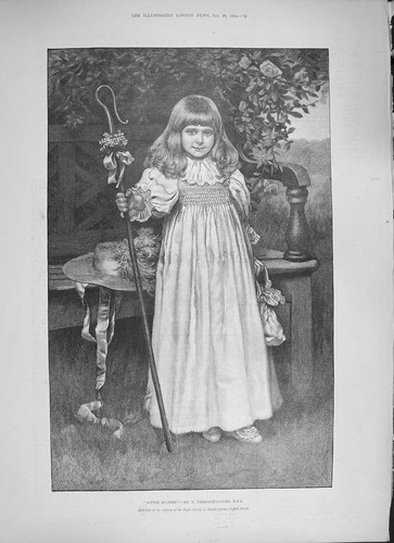 Original old antique - old, print