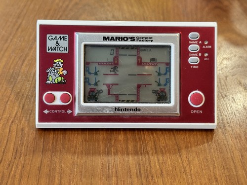 Nintendo game watch mario s - game,