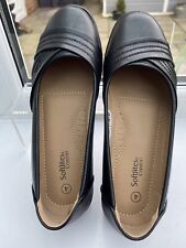 Softlites "Deb" Women’s Black Casual Slip On Shoes/ Pumps Size 4 ...BNWOT