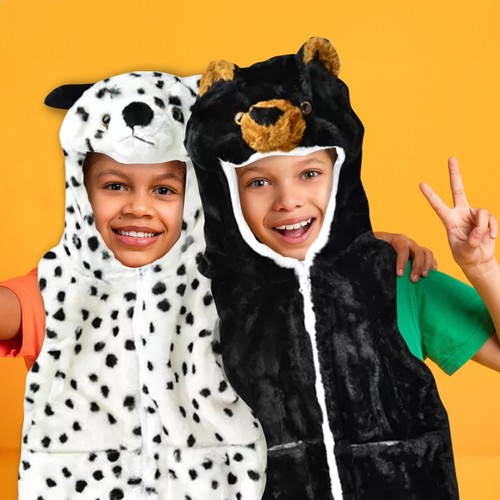 Animal jacket fleece lined - **animal,