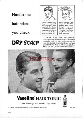 Vaseline hair tonic mens - vaseline,
