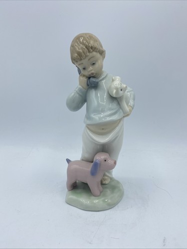Nao lladro boy on phone - nao,