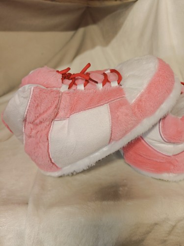 Giant plush sneaker slippers - giant,