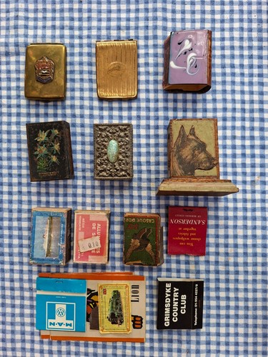 Matchbox and matchbook - matchbox,
