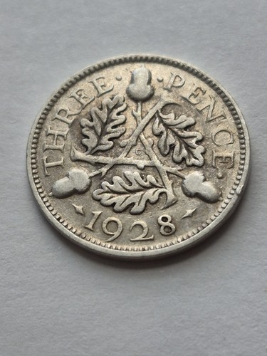 1928 king george 500 silver - george, v