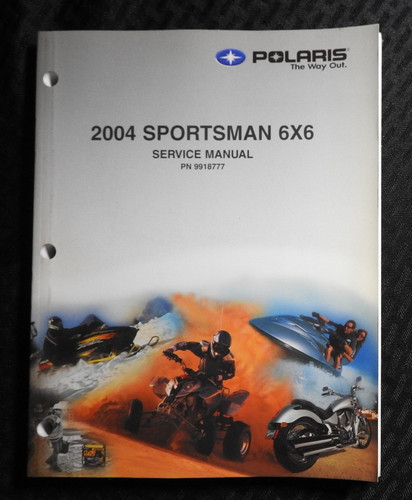 2004 polaris sportsman 6x6 - sportsman,