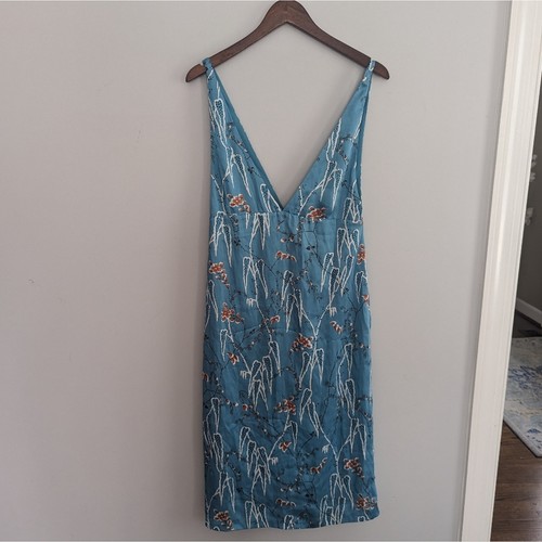 New zara asian - inspired, blue