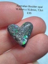 Heart Shaped Australian Opal
