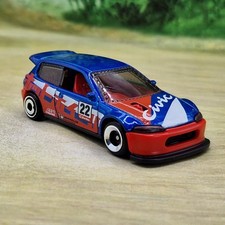 Hot Wheels Honda Civic Custom Diecast Model Car 1/64 (26) Excellent Condition 