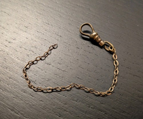 Gold filled brass antique - or,