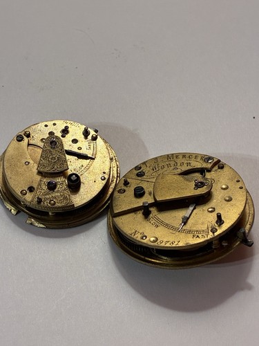 Antique pocket watch fusee - 2,