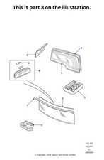 Land Rover Genuine Mirror