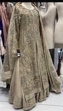 Asian Wedding Dress Gold Beige