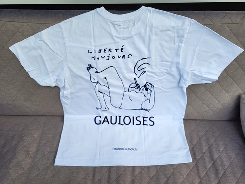 Gauloises blonde shirt size - gauloises, t-shirt