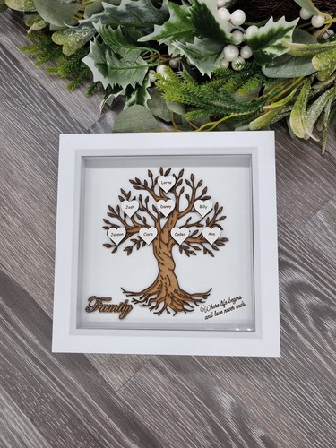 Family tree box frame - box,