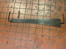 Large Vintage Two Man Crosscut Timber/Logging Saw pit 4ft