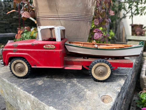 Vintage tonka truck - vintage,