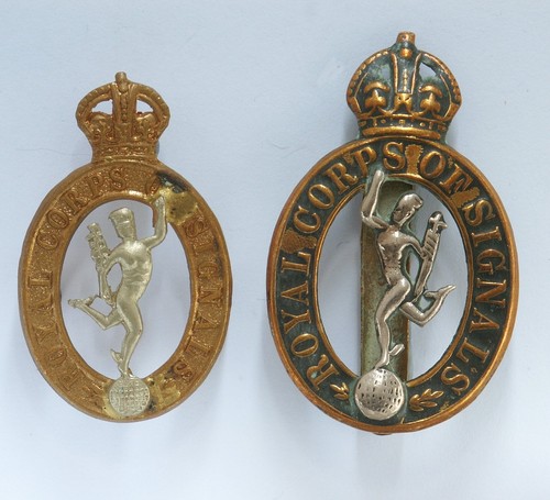 Two royal corps signals - two, of