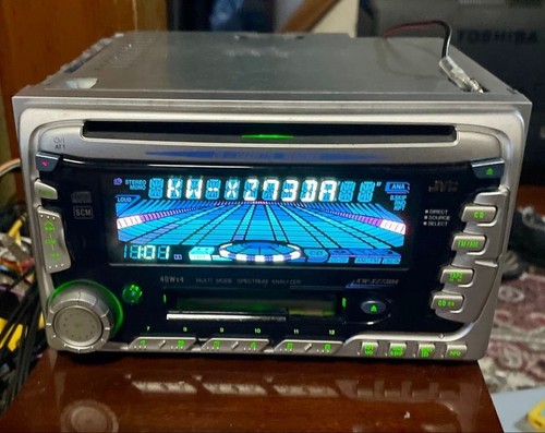 Jvc xz73da 2din cassette - kw-xz73da, cd