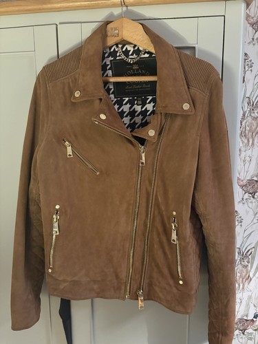 Holland cooper suede biker - suede,