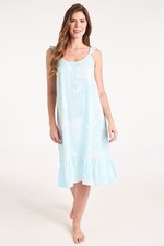 Bon Marche Aqua Floral Print