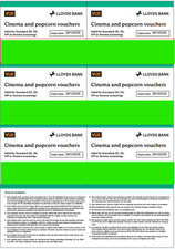 6 x VUE cinema tickets + half price popcorn for 2D, 3D, VIP. Exp 29/10/2026