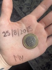 1807 2 Pound Coin From 2007 Abolition of Slavery Theme Very Rare with Errors