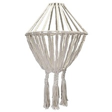 Macrame Large Drop Chandelier