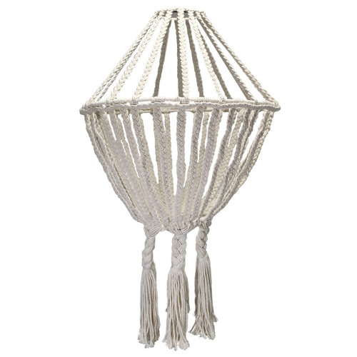Large drop chandelier - drop, cream