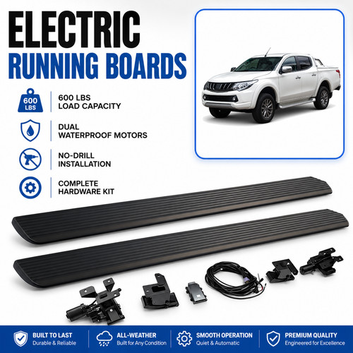 2pcs electric running boards - 2pcs,