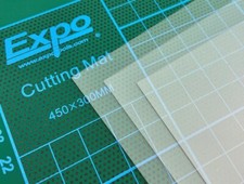 3 SHEETS CLEAR PLASTIC PETG