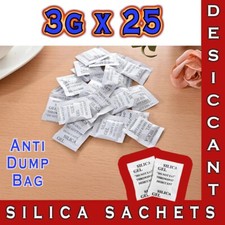 3g Silica Gel Moisture Sachets